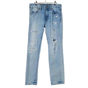 American Eagle Slim Straight Distressed Jeans Men's Size 31x32